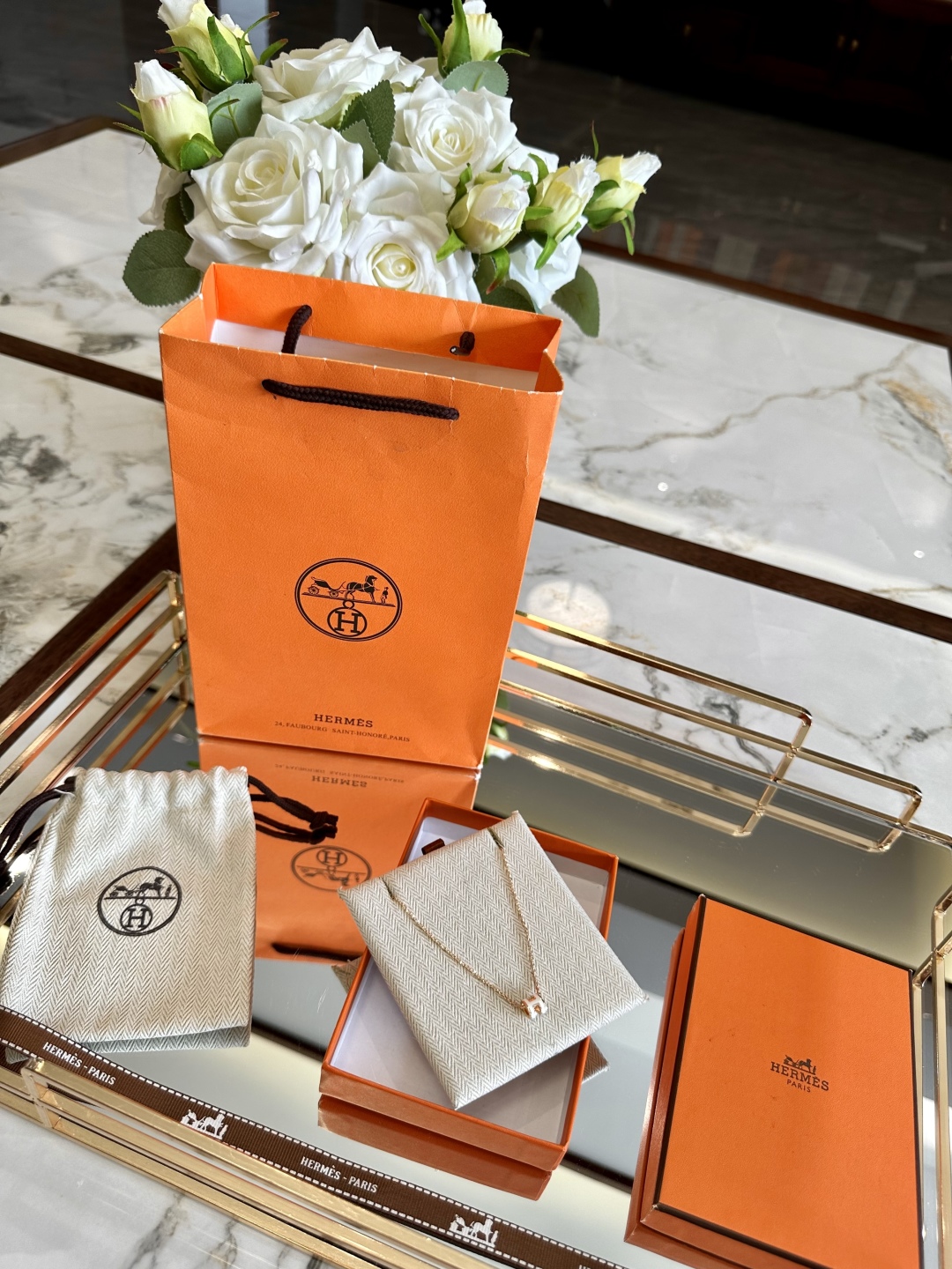 HERMES jewelry model 55